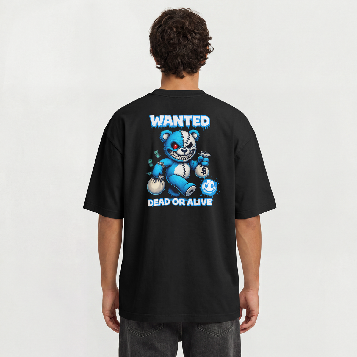 Wanted Dead or Alive T-Shirt | Premium Motorcycle Streetwear – Motonation Clothing