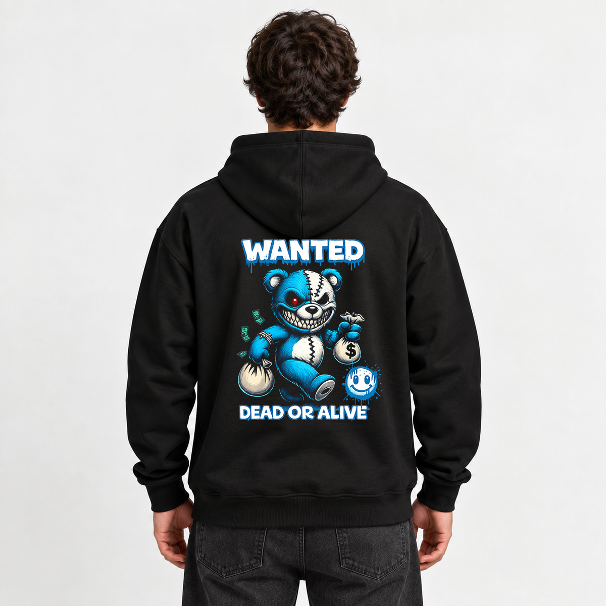 Wanted Dead or Alive Hoodie – Premium Motorcycle & Streetwear